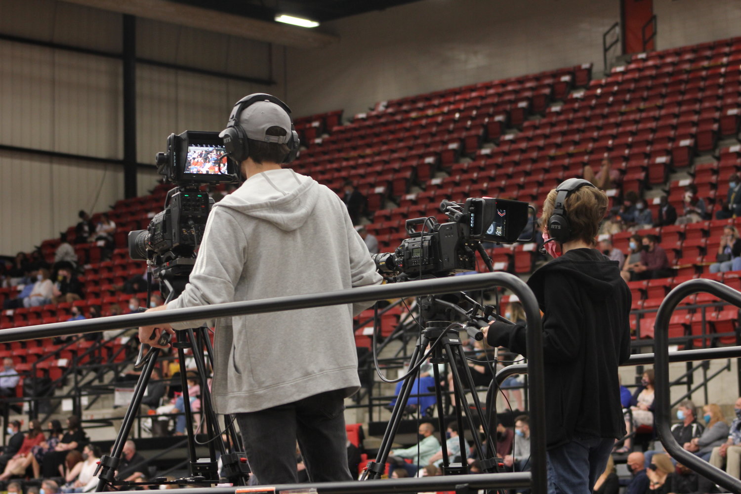 Each commencement ceremony was broadcast by University of Central Missouri students.